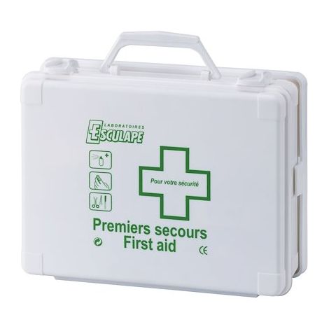 Coffret secours standard 10 personnes Esculape