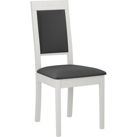 Chaise Victorville 340, Kronos 22, 93x47x53cm, Tissu, En bois, Bois (1/4)