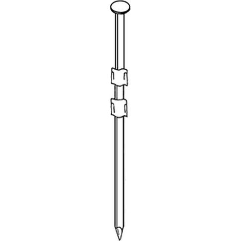 2 200 Pointes en Bande P.E 20° Lisses - 3.1x90 mm - D-Work (1/5)