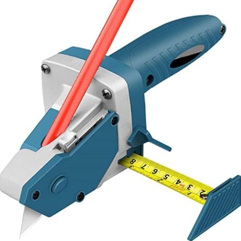 Outil de coupe de plaques plâtre avec règle Cutter pour plaques de plâtre Scriber Coupe automatique Outil de coupe Coupe cloisons sèches Outils à main pour le travail du bois (1/5)