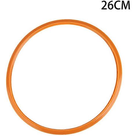 Joint d'étanchéité en caoutchouc silicone haute température, compatible avec les autocuiseurs en aluminium de 18/20/22/24/26/28/30/32/34/36 cm (1/5)