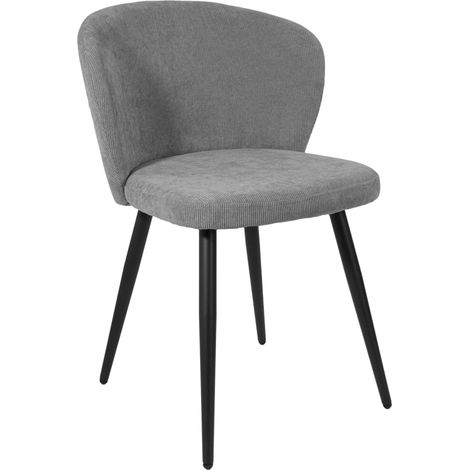 Krosby Corduroy Graphite Stuhl