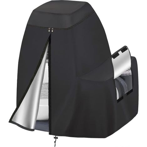 Couvercle de pompe à filtre à sable, fabriqué en tissu Oxford imperméable et résistant aux UV, adapté aux filtres de piscine hors sol, sans besoin de démonter le tuyau. (1/5)