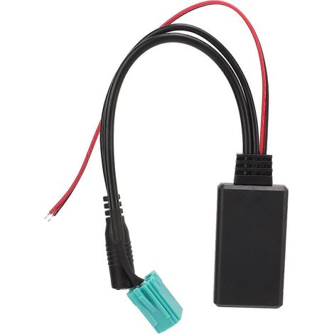 Bluetooth 5.0 Aux-Eingangs-Audioadapterkabel mit Mikrofon für Clio Espace Kangoo Megane Scenic