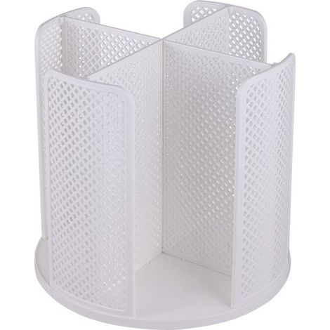 Multi-functional rotating shelf for kitchen, rotating storage box for condiments, transparent desktop cosmetic finishing rack. (1/5)