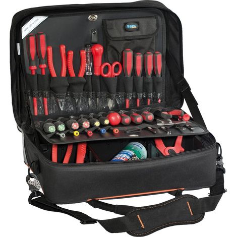 Borsa portautensili GT LINE, robusta e leggera, realizzata in nylon impermeabile (1/2)