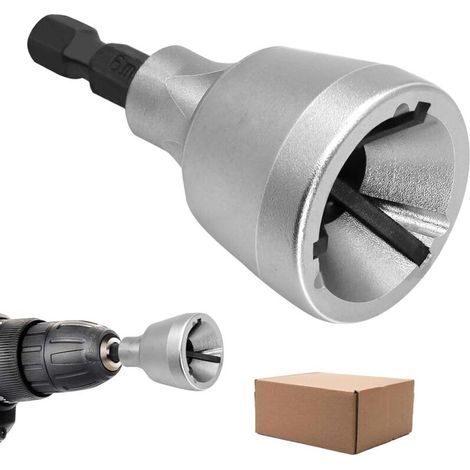 Entgratwerkzeug für Metall und Edelstahl – Sechskant-Entgrater für Rohre, Kupfer, Aluminium und mehr, Durchmesser 3-19 mm. (1/5)