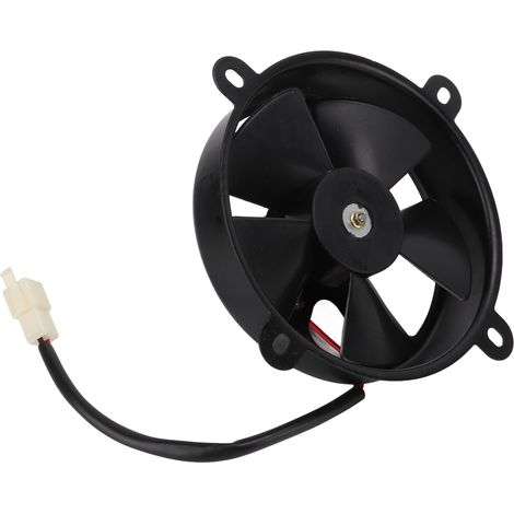 Ventilateur de radiateur électrique 6 pouces à 5 pales, bonne dissipation de chaleur pour quad/moto tout-terrain 150 cm³/200 cm³. (1/5)