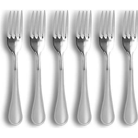 Lot de 6 fourchettes en acier inoxydable, FILLA (1/3)