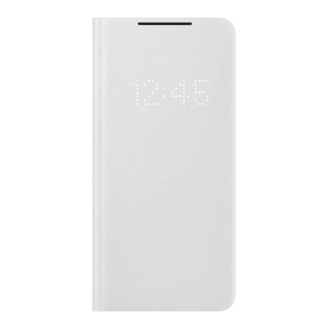 Samsung EF-NG996PJ S21+ G996 Hülle hellgrau/hellgrau LED View Cover (1/3)