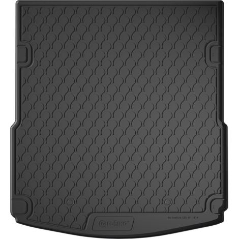 Vasca baule su misura in gomma sintetica - compatibile per Audi A6 4p (09/0403/11) baule alto