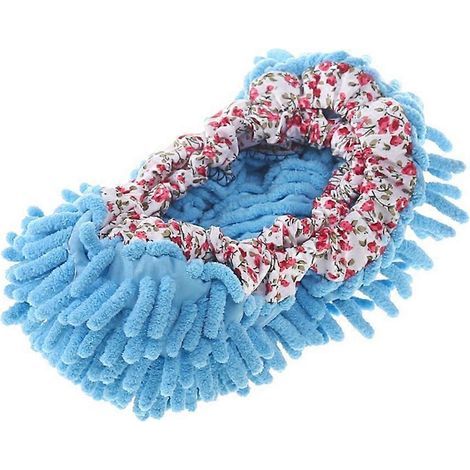Waschbarer und wiederverwendbarer Reinigungspinsel/Schaufel für die Bodenreinigung, ideal für Zuhause, Büro, Küche und Bad (Blau) – 24,00 x 12,00 x 2,00 cm – Blau (1/4)