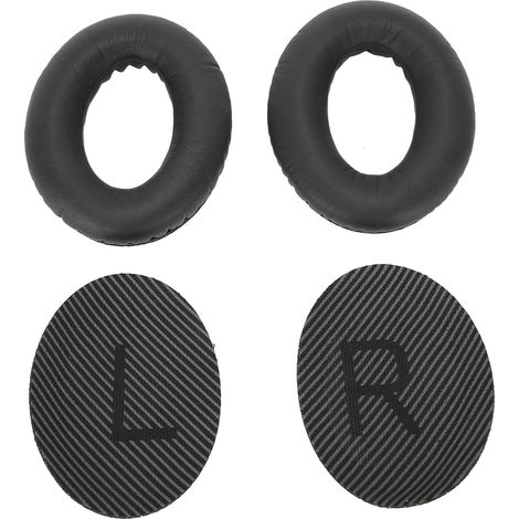 JZF-140 Ersatz-Ohrpolster aus Schaumstoff für Kopfhörer, Ersatzteile, schwarz, kompatibel mit 35 Modellen (1/5)