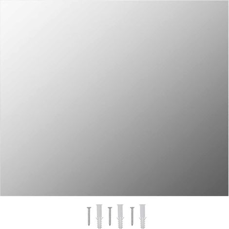 Maison Exclusive - Rahmenloser Spiegel 80x60 cm Glas
