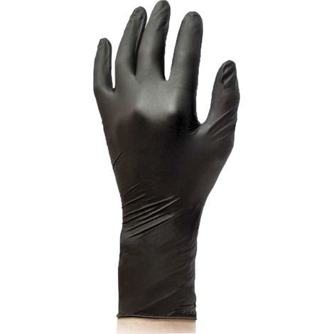 1CF GUANTI NITRILE MONOUSO MANICHETTA LUNGA 'EXTRA LONG' M
