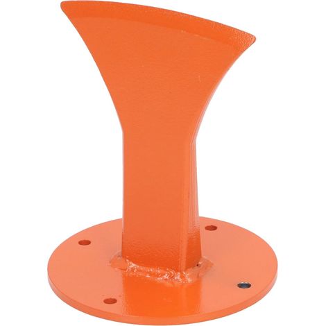 Firewood Splitter, Manual Forged Steel Log Splitter with Secure Stump Attachment for Fireplaces, Stoves, Pizza Ovens and Campfires (Orange) (1/5)
