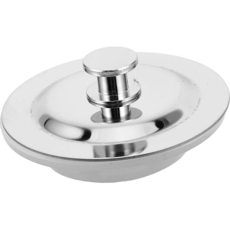 Bonde de lavabo inox anti-fuite pour vasque et évacuation (1/5)