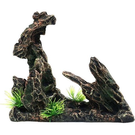 Voici une proposition de titre en français (190 caractères maximum) :

Cachette sous-marine en roche décorative pour aquarium, décoration de paysage de petit jardin, rocaille et cache pour poissons

( (1/4)