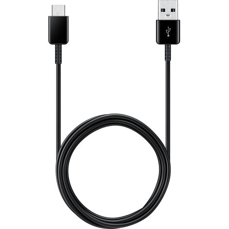 Cable Samsung USB-A a USB-C 2 piezas, 1,5 m - Negro (1/5)