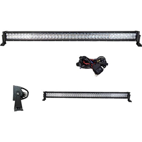 Barra de luz LED, patrón de haz combinado, diseño impermeable, 42 pulgadas con cable. (1/2)