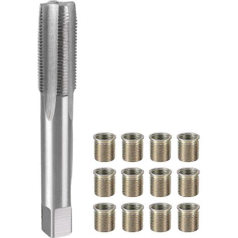 Kit d'outils de filetage pour bougies d'allumage avec inserts intérieurs M14x1,25 et taraud M16x1,25 (métal) (1/5)