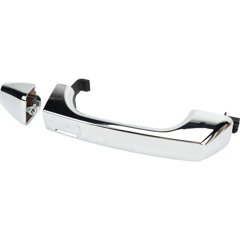 Poignée de porte extérieure auto 1253074667 Embout de poignée de porte de rechange pour Hummer H3 H3T finition chromée (1/5)