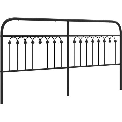 Tête de lit,Panneau décoratif métal noir 180 cm CFW5910415 (1/5)