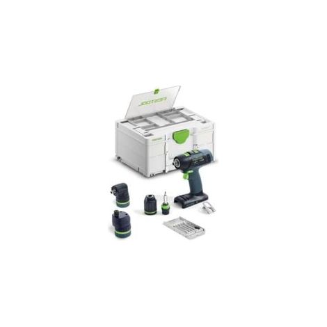 Taladro a batería Festool T18+3 Basic-Set - 578828 (1/5)