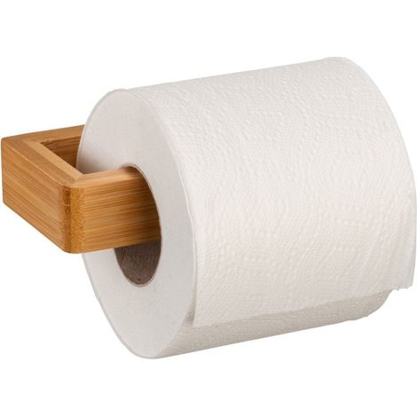WENKO Inbara Bambus-Toilettenpapierhalter WENKO