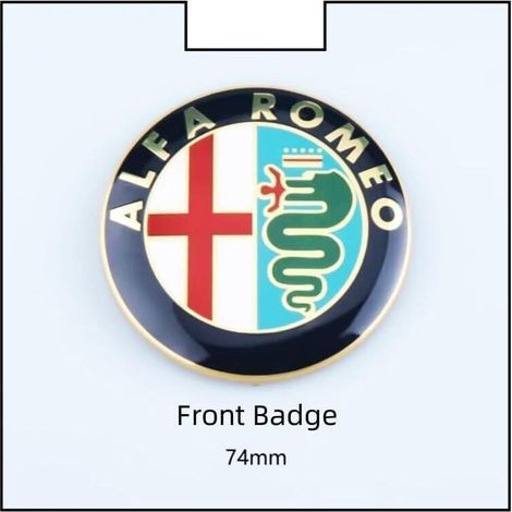 Stück 74 mm Emblem Alfa Romeo Gt 147 159 Brera Mito Giulietta Giulia Motorhaube