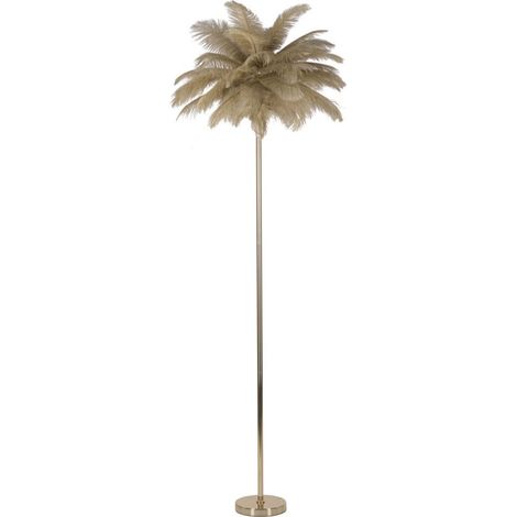 LÁMPARA DE PIE PALM CAMELLO CM Ø 55X160 (1/5)