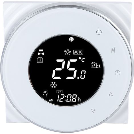 Thermostat à écran tactile LCD pour chauffage au sol électrique avec contrôleur de température Wi-Fi (1/5)
