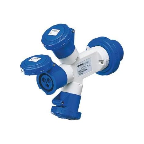 AD.ET.3P+N+T 32A 400V 2X2P+T/1X3P+N+T GEWISS GW64064