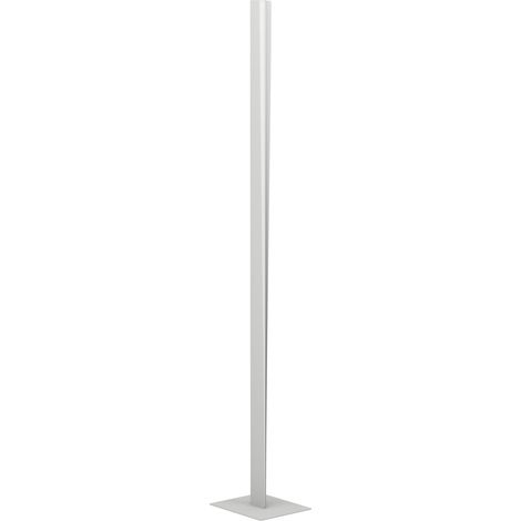 Piantana Minimal Bolognano-Z Alluminio Grigio 2 Luci Led 25,2W 1150+1650Lm Ip20