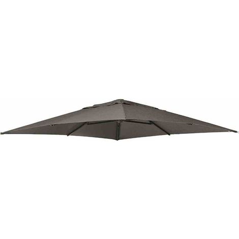 Ersatzbezug grau-meliert zum Easy Sun 320x320cm, 100% Polypropylen, Stoff B055