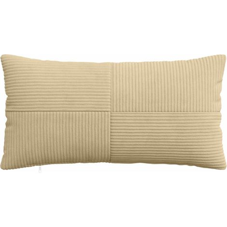 vidaXL Funda de almohada 2 pcs ALMELO Verde grisáceo 40 x 80 cm pana (1/2)
