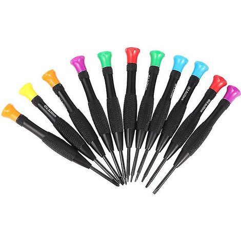 Tournevis de réparation de lunettes (11 pièces) (1/3)