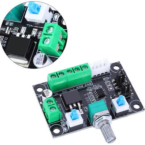 Contrôleur de moteur pas à pas MKS OSC, contrôle de vitesse par modulation de largeur d'impulsion (PWM) avec signal haute/moyenne/basse fréquence (1/5)