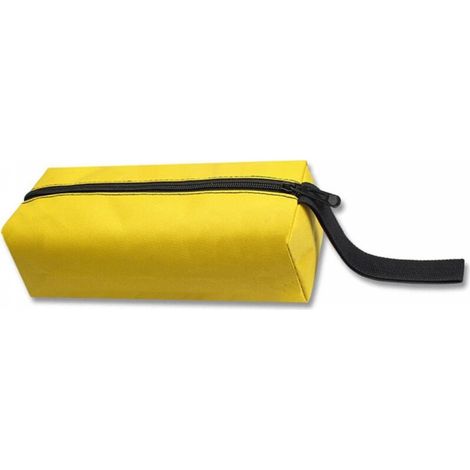 Pack Fermetures éclair Utilitaire impermeabile en Tissu Pochettes/vis Clous Outils Les organisateurs Bourse/Trousse boulons Sac Régler,Jaune (1/5)