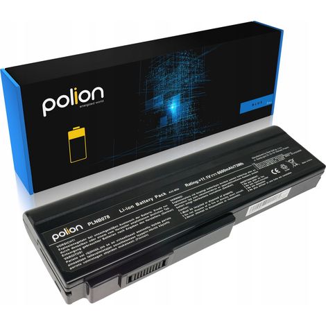Batteria per laptop ASUS A32-H36 A32-M50 G50 G51 L50 M50 M60 X57 X5M da 6600 mAh
