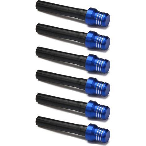 Lot de 6 bouchons de valve de réservoir de carburant pour moto tout-terrain, VTT, tout-terrain (1/5)