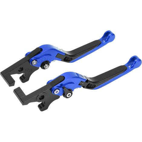 Levier d'embrayage et frein moto réglable, rallonge pour YAMAHA XMAX 250 300 400, bleu (1/5)