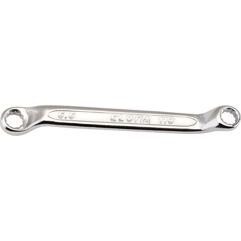 Draper 02597 Elora Midget Deep Crank Metric Ring Spanner, 5 x 5.5mm (1/5)