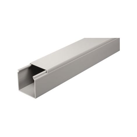 Rs Pro – Goulotte de câbles 50mm x 50mm en PVC – Longueur 2m – Pack de 8 unités – Pour espaces confinés et chantiers humides