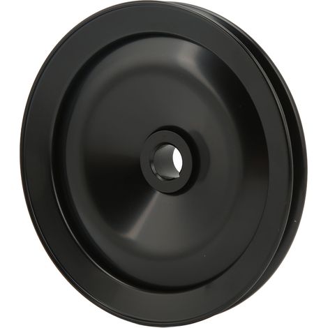 Polea de bomba de dirección asistida de una sola ranura 8948BLK para Chevrolet 1965-1979