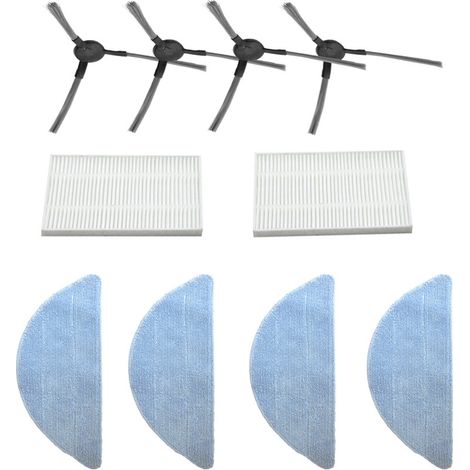 S-giant Accessoires pour aspirateur Proscenic série 800T  820  830 - Brosse latérale  chiffon HEPA inclus (1/5)