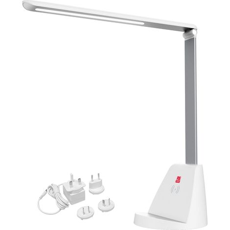 Lampe de bureau sans fil LED, Argent, Blanc 5 W RS PRO ( Prix pour 1 )