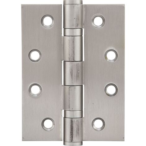 Scharnier klappbares Aufschraubscharnier 102x76x3mm, Edelstahl