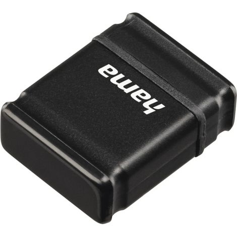 La memoria USB Smartly de Hama combina funcionalidad y discreción en un diseño compacto y elegante en color negro. Con unas dimensiones de solo 21mm