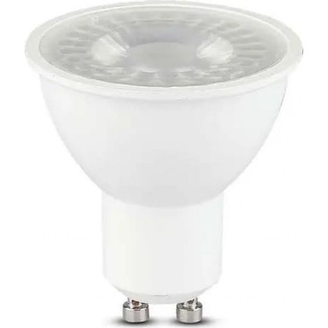 LAMPADINA LED GU10 7.5W FARETTO SPOTLIGHT SMD CHIP SAMSUNG V-TAC VT-292 Bianco Naturale